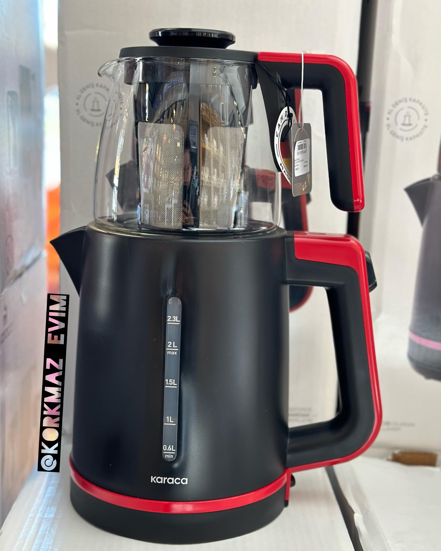 چایساز برند  karaca مدل Maxi Tea